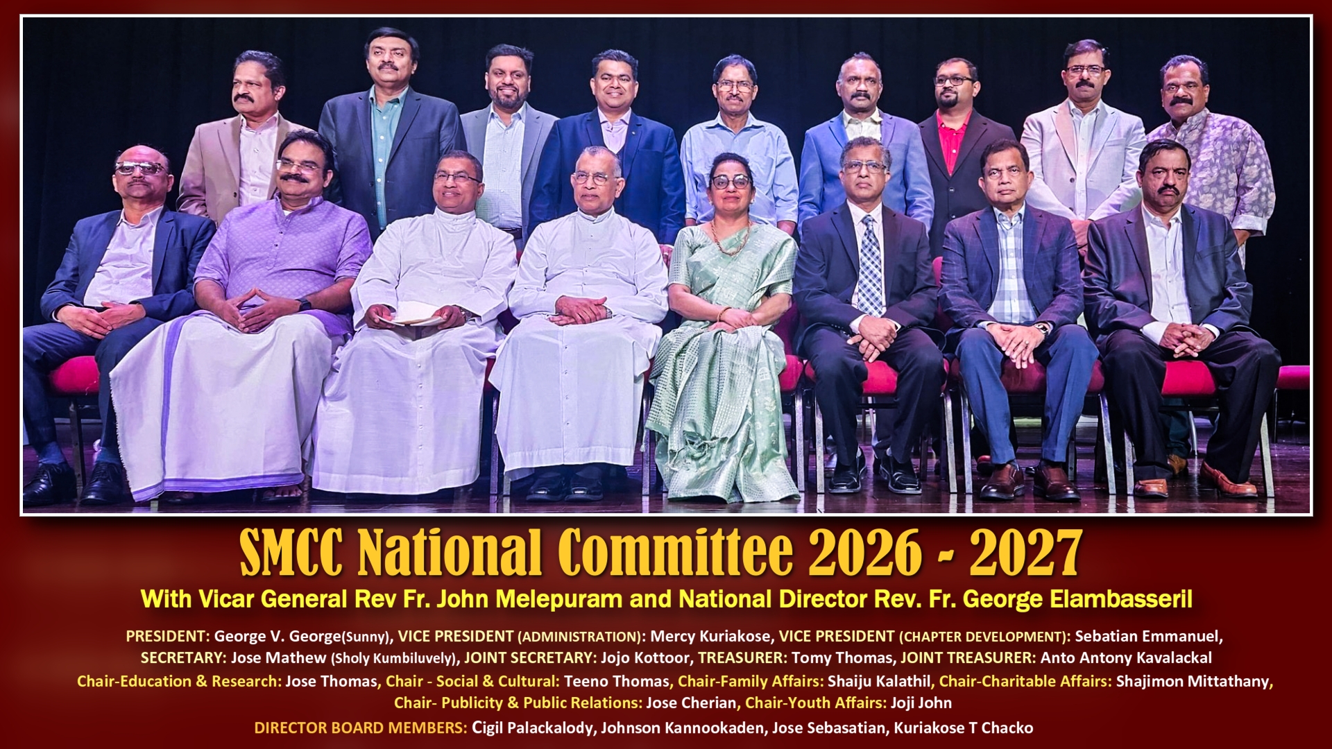 SMCC National Committee Group Photo